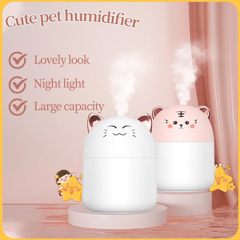Air Conditioners - Cute Pet Humidifier Mini Office Desktop