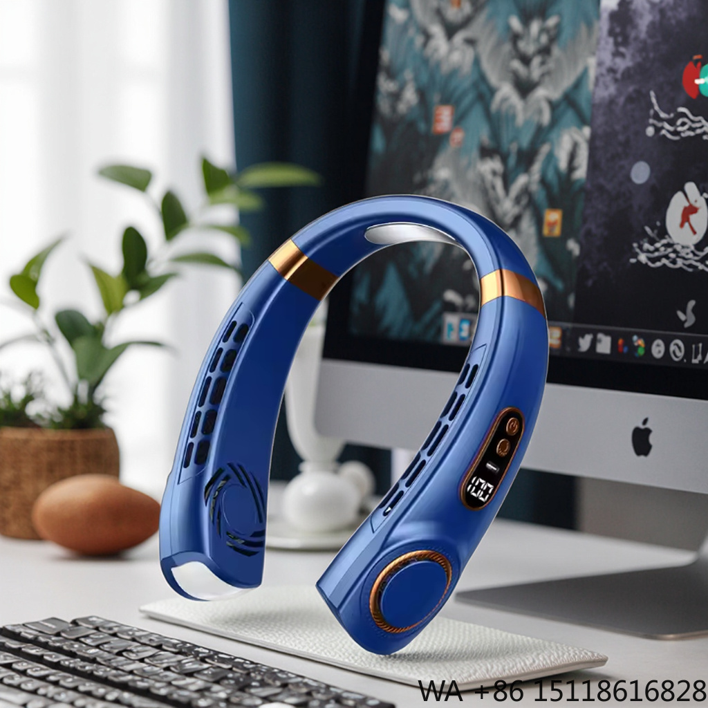 Portable USB Rechargeable Neck - Air Conditioners ulasan dan harga