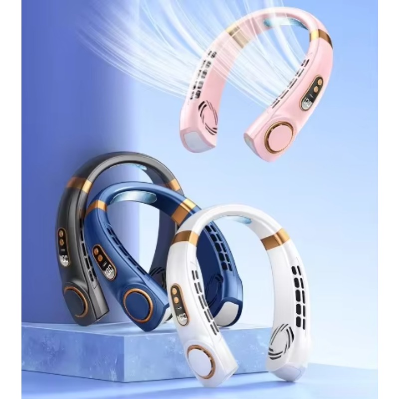 Portable USB Rechargeable Neck - Air Conditioners ulasan dan harga
