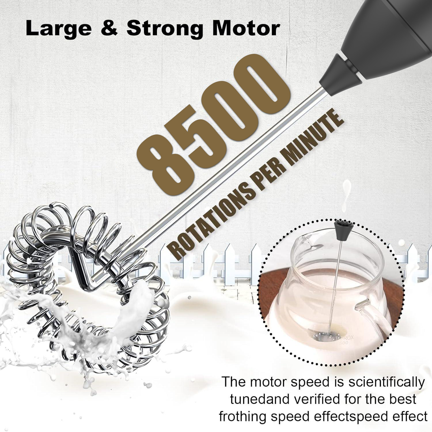 Rechargeable Milk Frother Auto - Electric Milk Frother Handheld ulasan dan harga