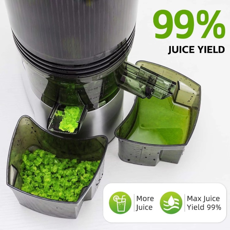 500Ml large feed chute cold pr - Electric Slow Juicer Cold Press ulasan dan harga