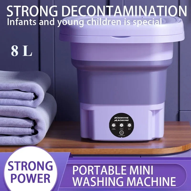 2025 Portable Mini Folding Was - Small Appliances ulasan dan harga