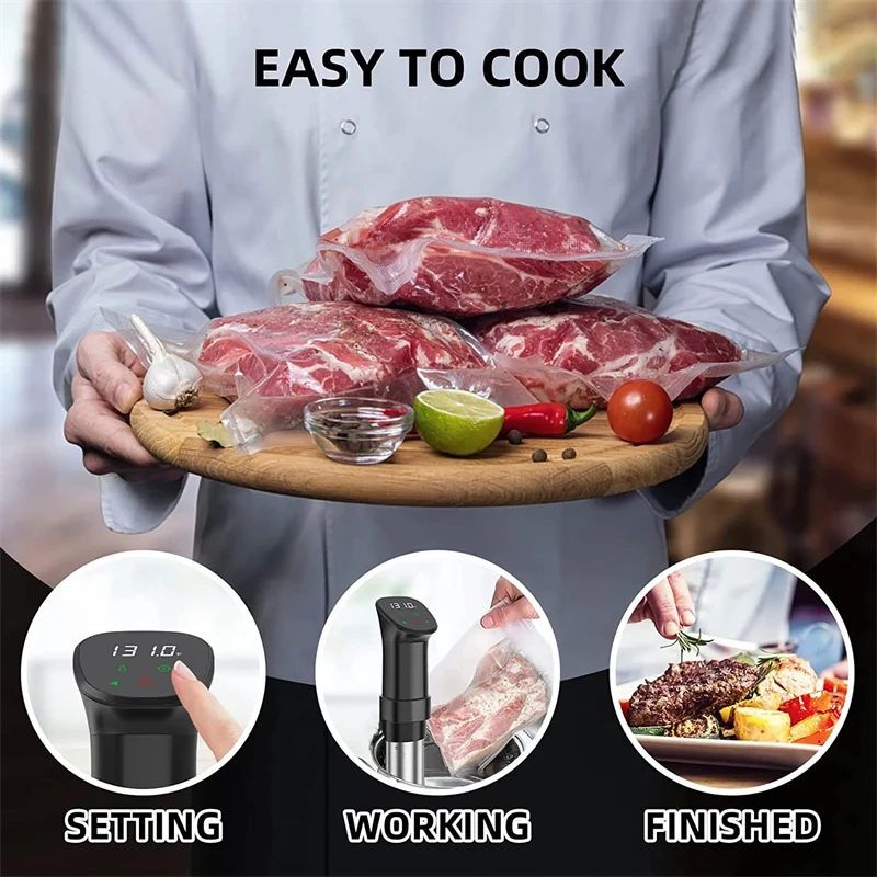 1100W Waterproof Sous Vide Coo - Digital Sous Vide Precision Cooker ulasan dan harga