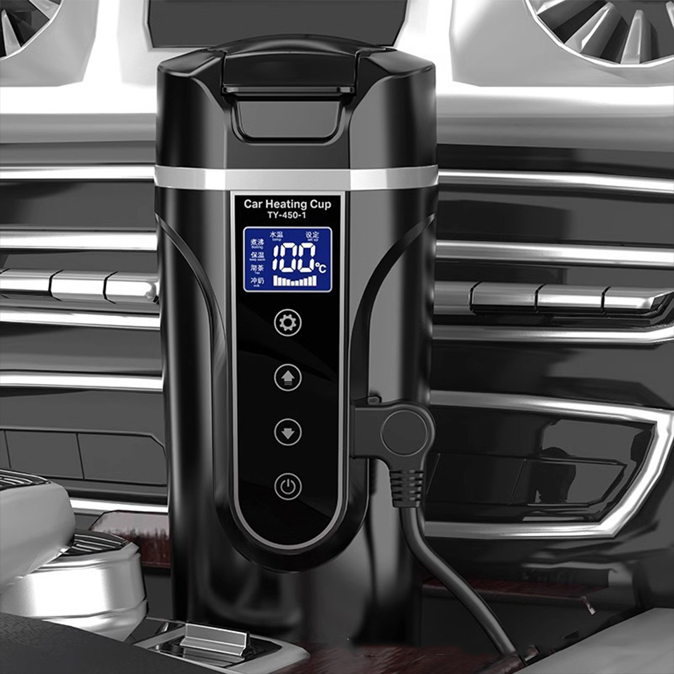 R31 450ml Car Heating Cup 12v/ - Electric Kettle Temperature Control ulasan dan harga