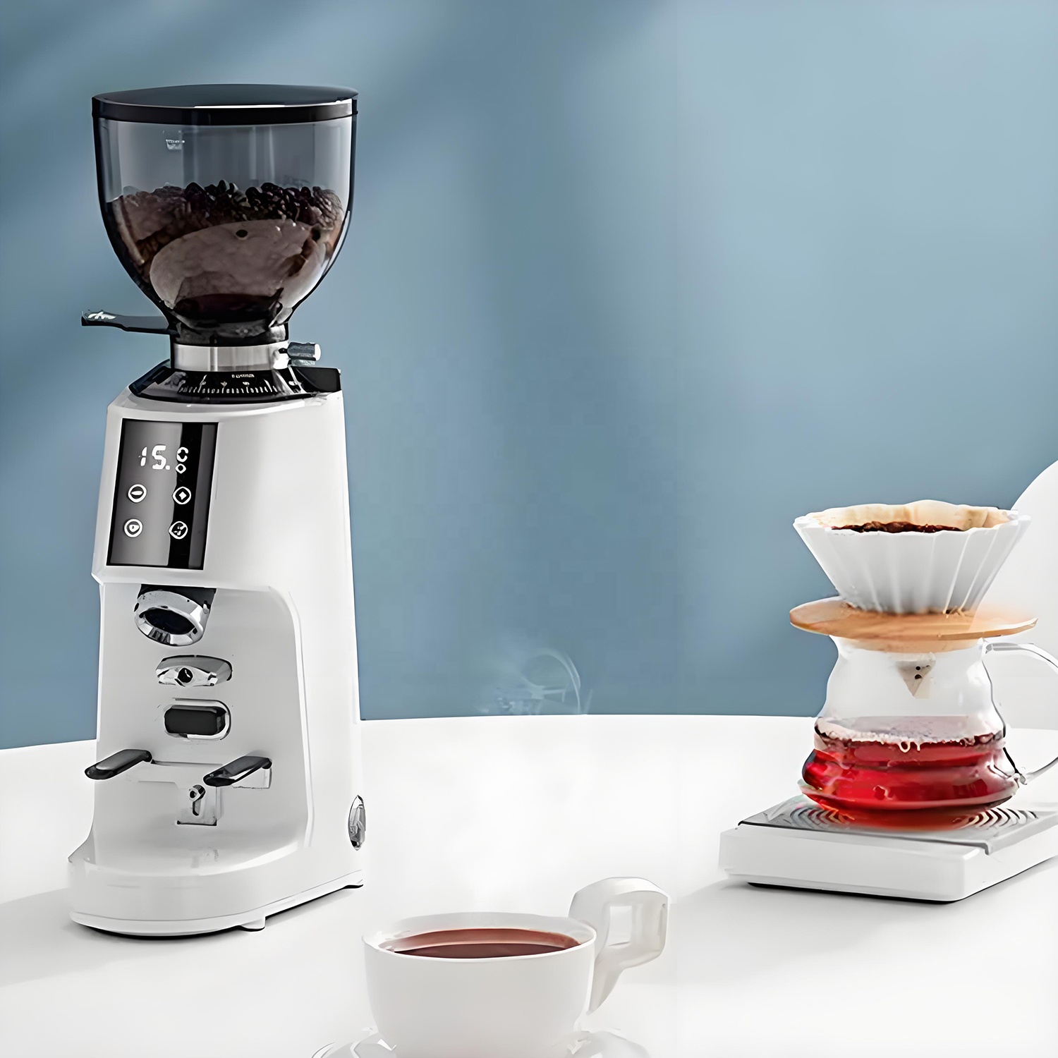Upgrade High-power Dc All-copp - Coffee Bean Grinder Electric ulasan dan harga