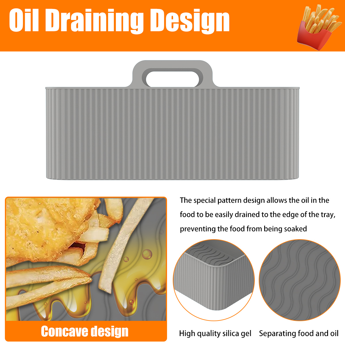 Silicone Air Fryer Liner for N - Air Fryer Silicone Pot Liner ulasan dan harga