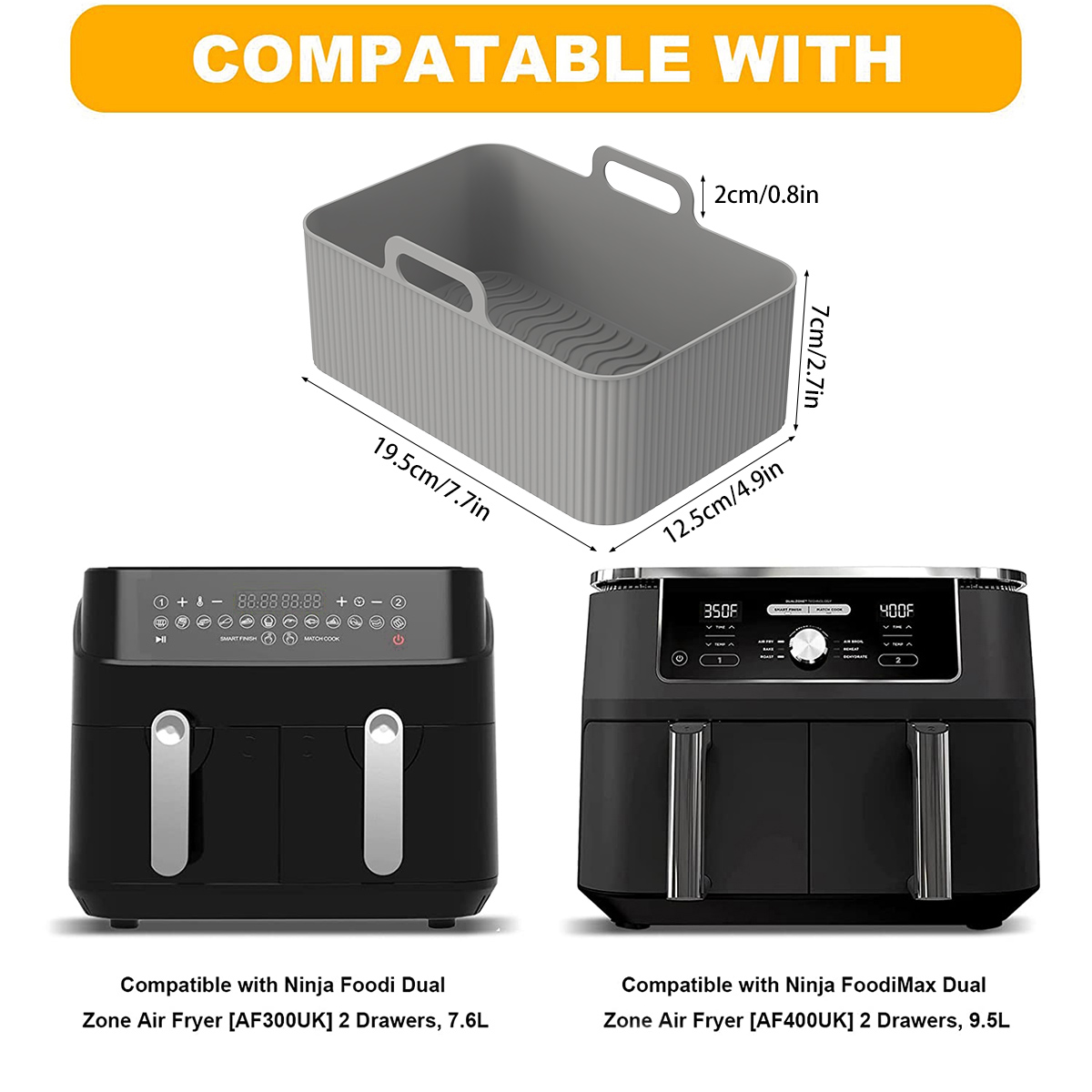 Silicone Air Fryer Liner for N - Air Fryer Silicone Pot Liner ulasan dan harga