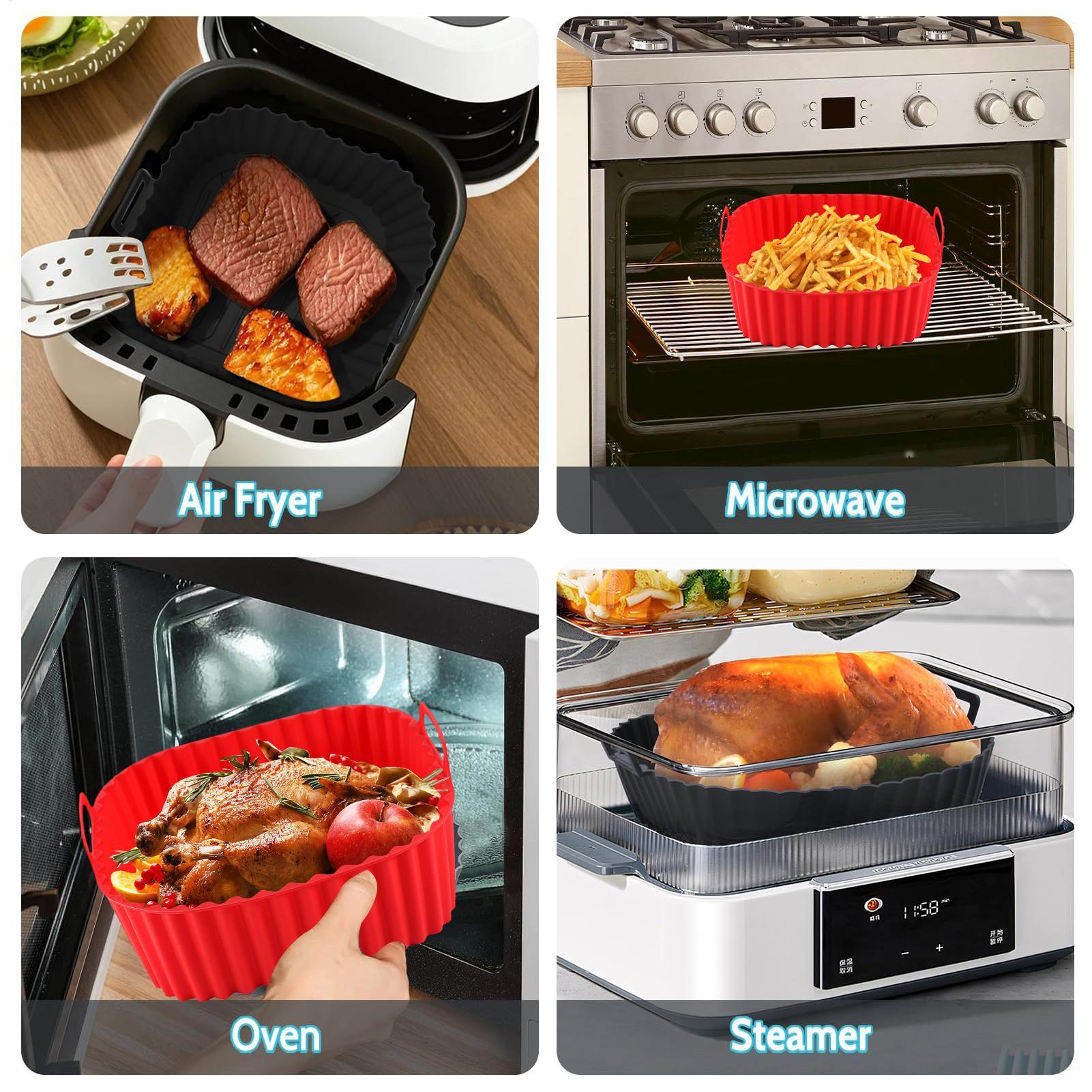 Silicone Air Fryer Liners Pot  - Air Fryer Silicone Pot Liner ulasan dan harga