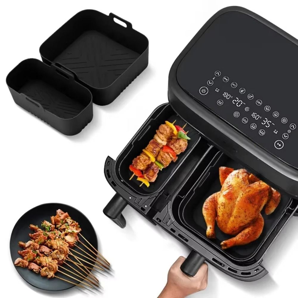6L/3L Air Fryer Liner Non-Stic - Air Fryer Silicone Pot Liner ulasan dan harga