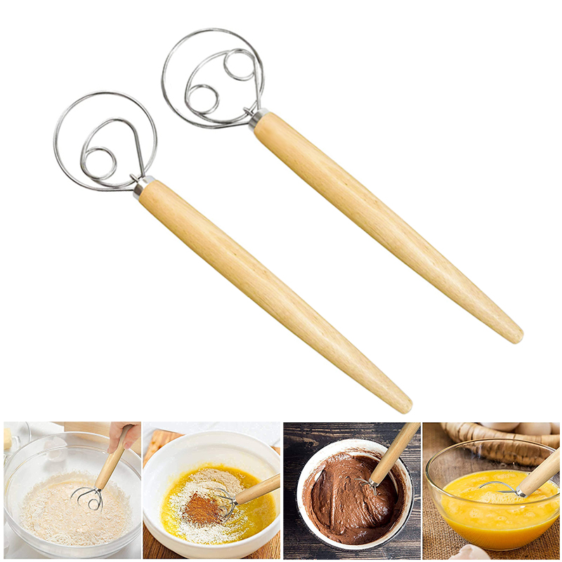 Large Hand Danish Dough Whisk  - Immersion Hand Blender Set ulasan dan harga