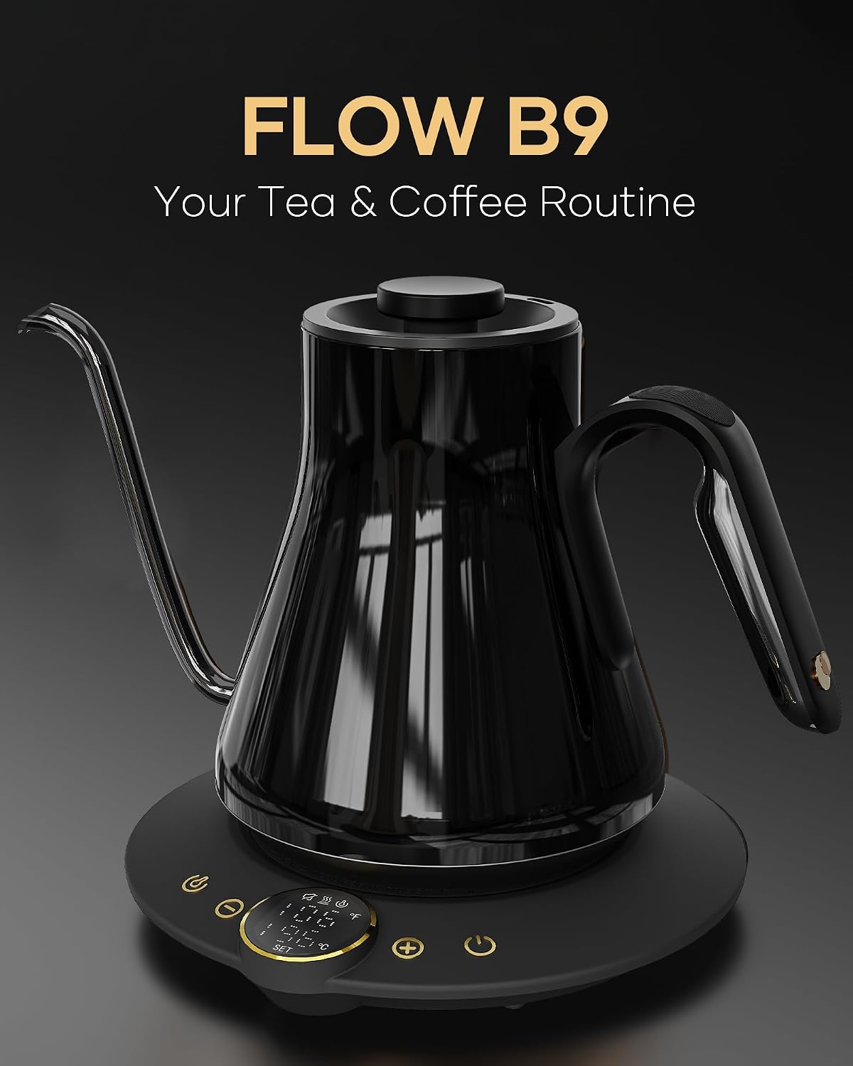 Gooseneck Electric Kettle, ±1° - Electric Kettle Temperature Control ulasan dan harga