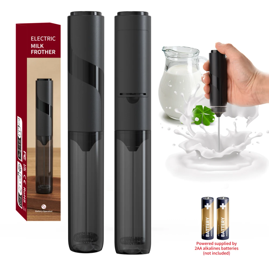 Stainless Steel Electric Milk  - Electric Milk Frother Handheld ulasan dan harga
