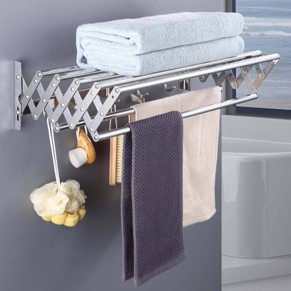 Clothes Drying Rack Wall-Mount - Laundry ulasan dan harga