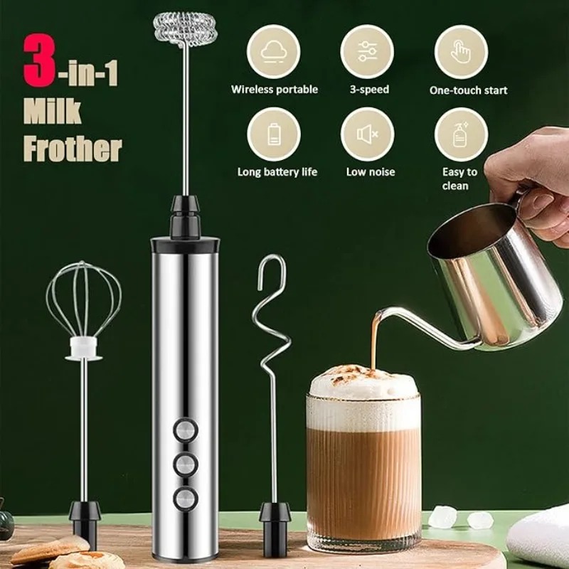 Magpie 3 in 1 Handheld Electri - Electric Milk Frother Handheld ulasan dan harga