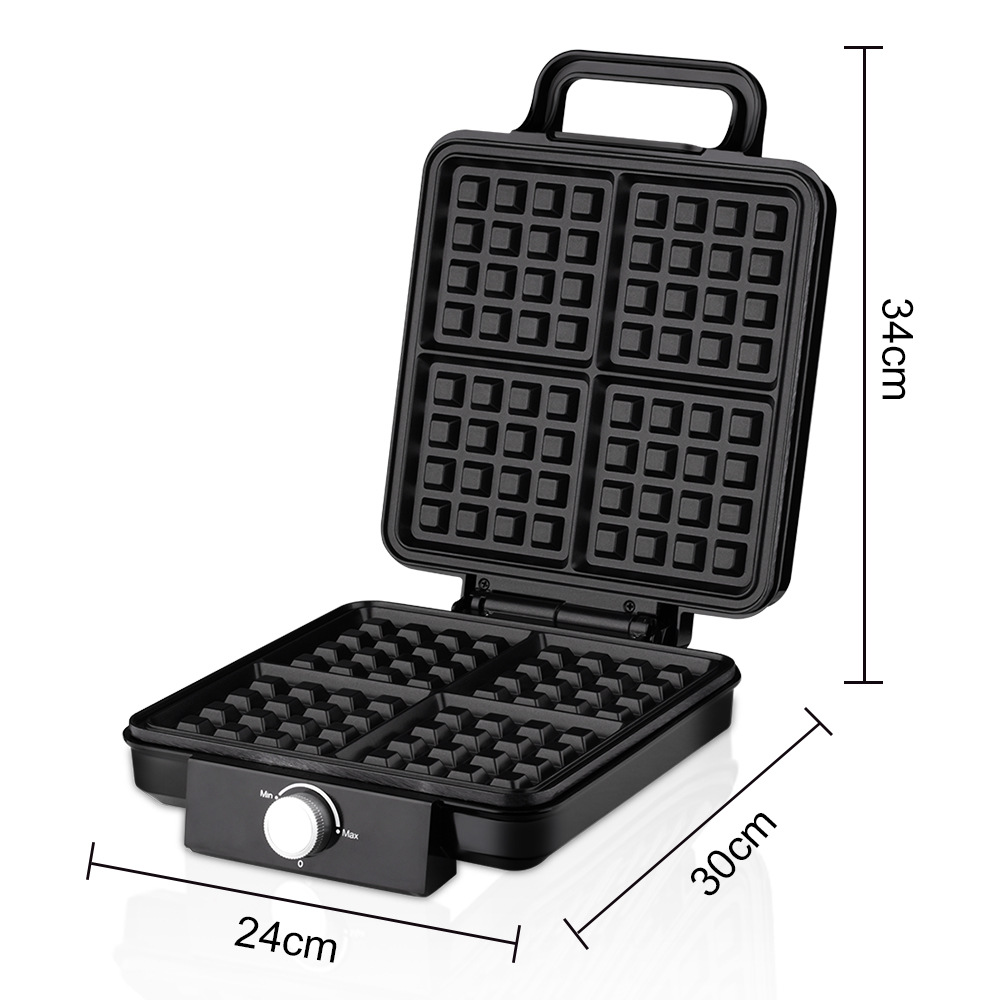 4-Slice Belgian Waffle Maker 1 - Mini Waffle Maker Machine ulasan dan harga