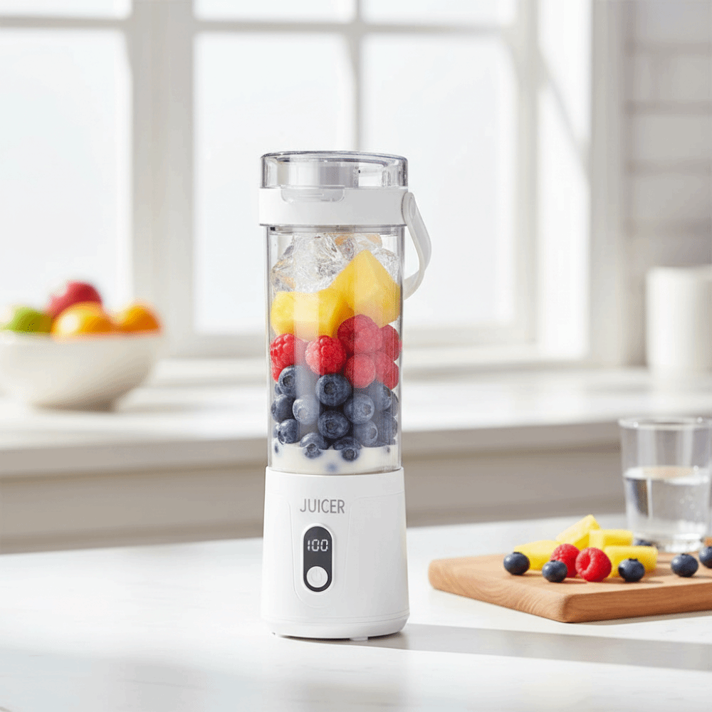 600ML Capacity Portable Blende - Portable Blender Usb Rechargeable ulasan dan harga