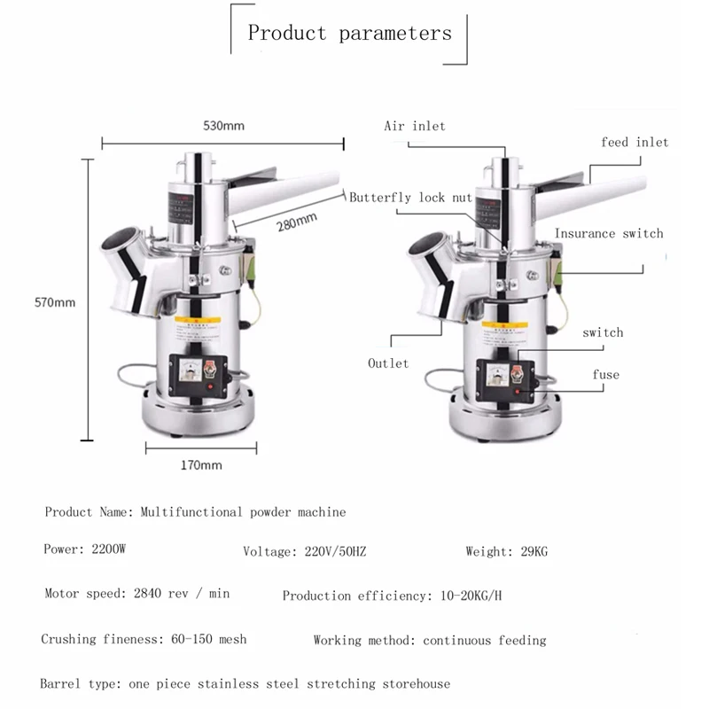 Commercial Multifunctional New - Coffee Bean Grinder Electric ulasan dan harga