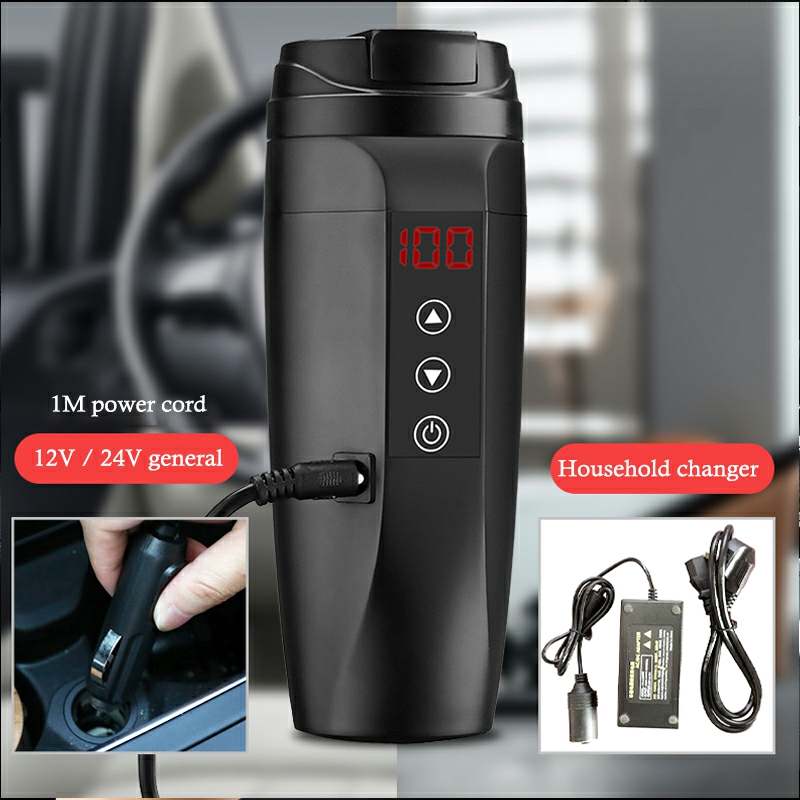 Smart Travel Car Mug 304 Stain - Electric Kettle Temperature Control ulasan dan harga