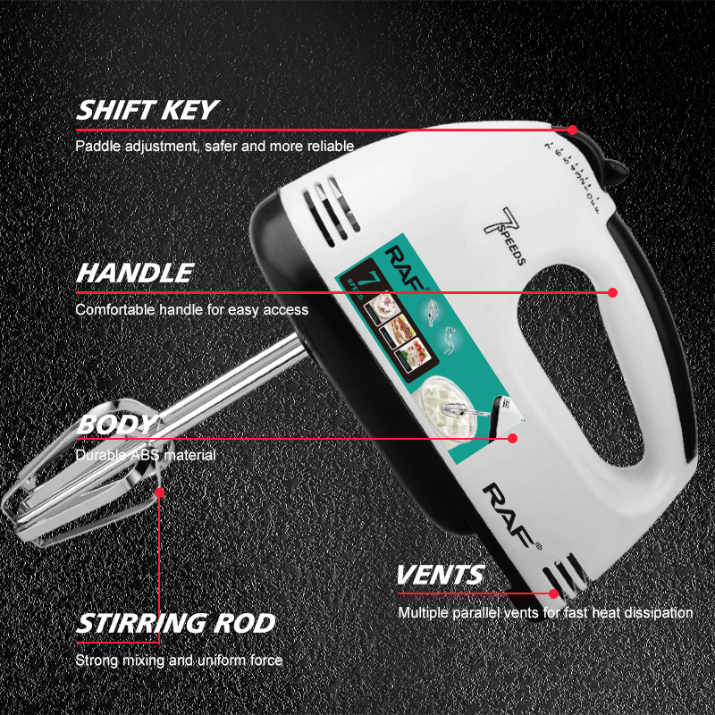 7-Speed Adjustable Electric Mi - Electric Milk Frother Handheld ulasan dan harga