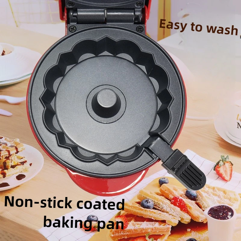 Home Breakfast Machine Baking  - Mini Waffle Maker Machine ulasan dan harga