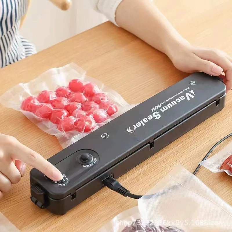 With 10 Bags - Compact Vacuum  - Food Vacuum Sealer Machine ulasan dan harga