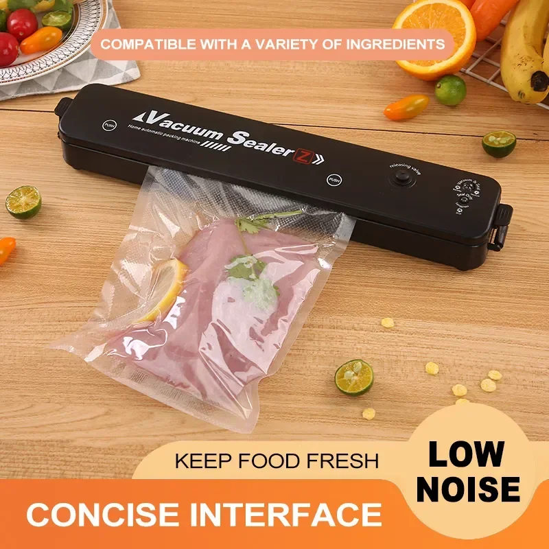 With 10 Bags - Compact Vacuum  - Food Vacuum Sealer Machine ulasan dan harga