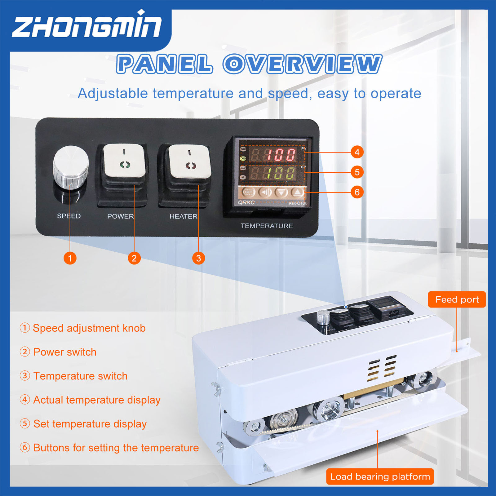 ZHONGMIN Electric Vacuum Seale - Food Vacuum Sealer Machine ulasan dan harga