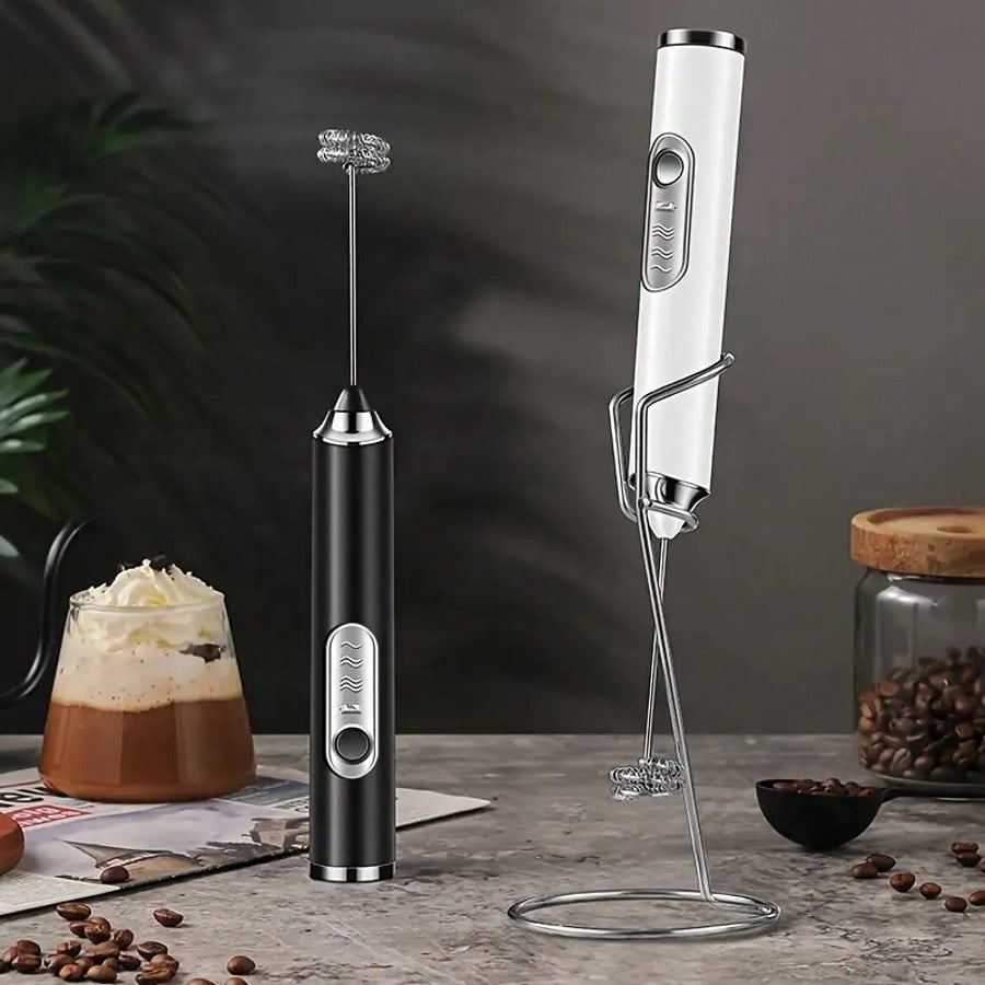 1-Pack Handheld Electric Mixer - Electric Milk Frother Handheld ulasan dan harga