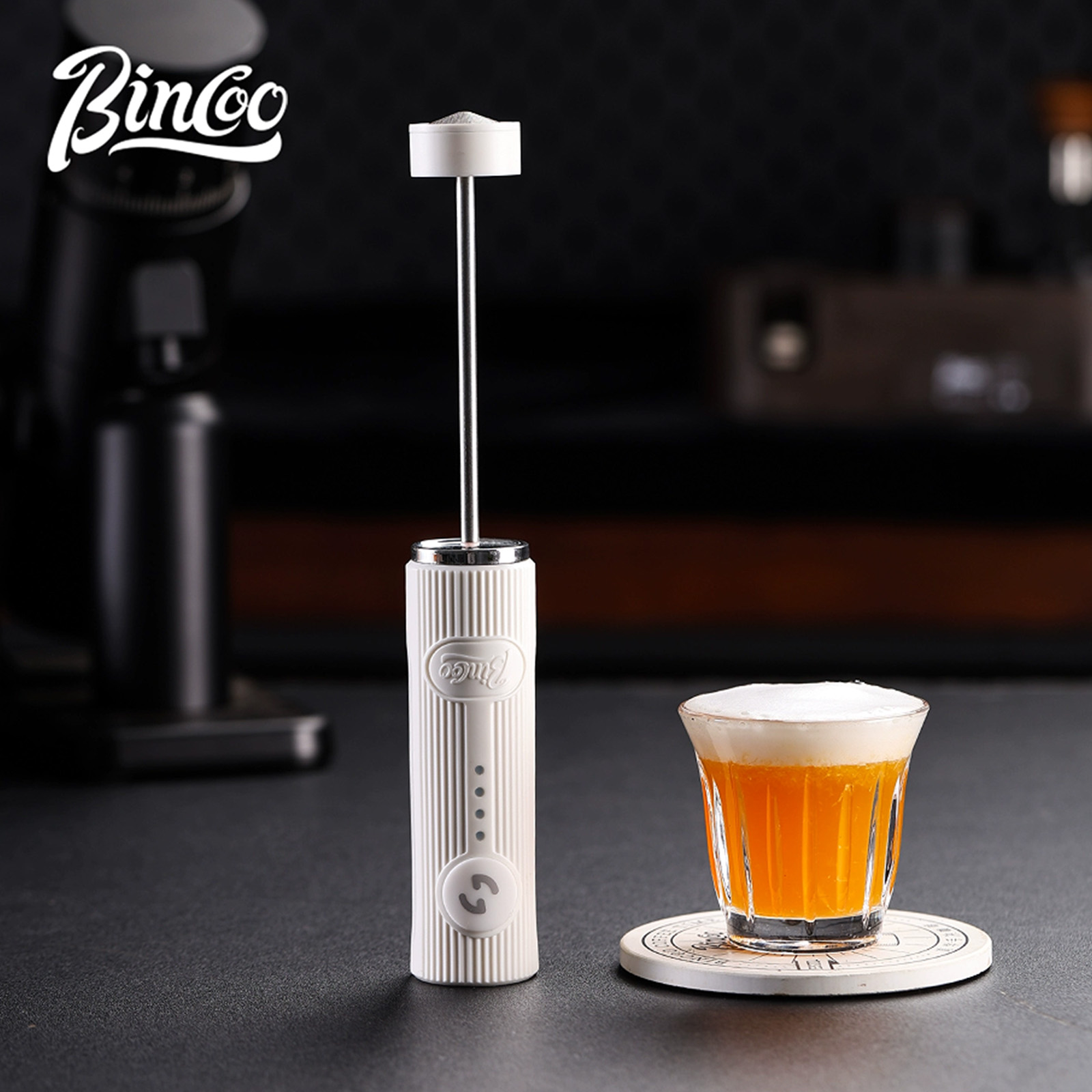 Bincoo New Milk Foamer Coffee  - Electric Milk Frother Handheld ulasan dan harga
