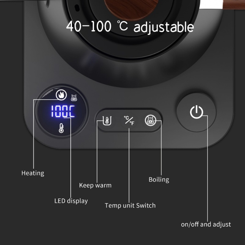 1200 Watt Intelligent Constant - Electric Kettle Temperature Control ulasan dan harga