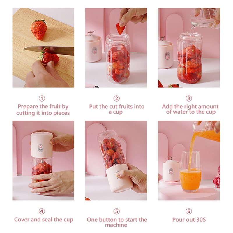ABBP-Usb Rechargeable Portable - Portable Blender Usb Rechargeable ulasan dan harga