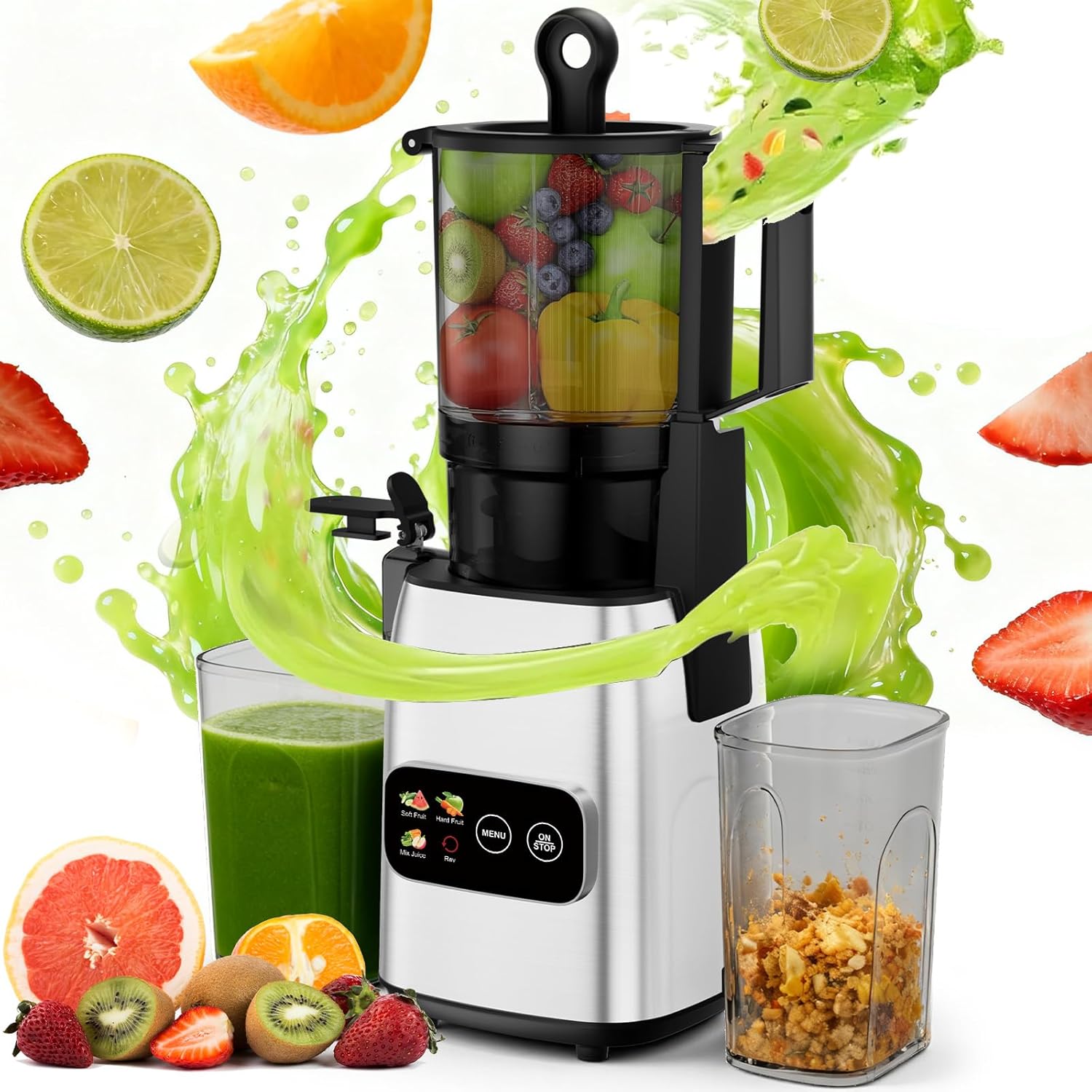 Slow Masticating Cold Press Ju - Electric Slow Juicer Cold Press ulasan dan harga