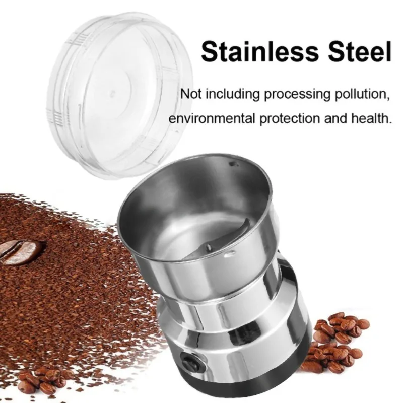 110V-220V Electric Grinder Hom - Coffee Bean Grinder Electric ulasan dan harga