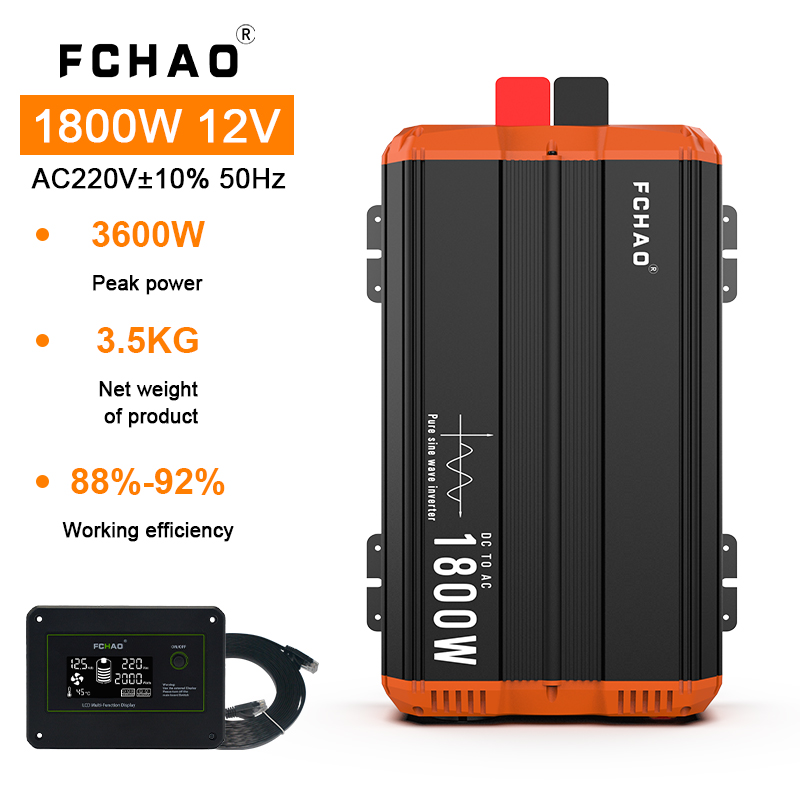 1800W Power Inverter DC 12V to - Home Appliances ulasan dan harga