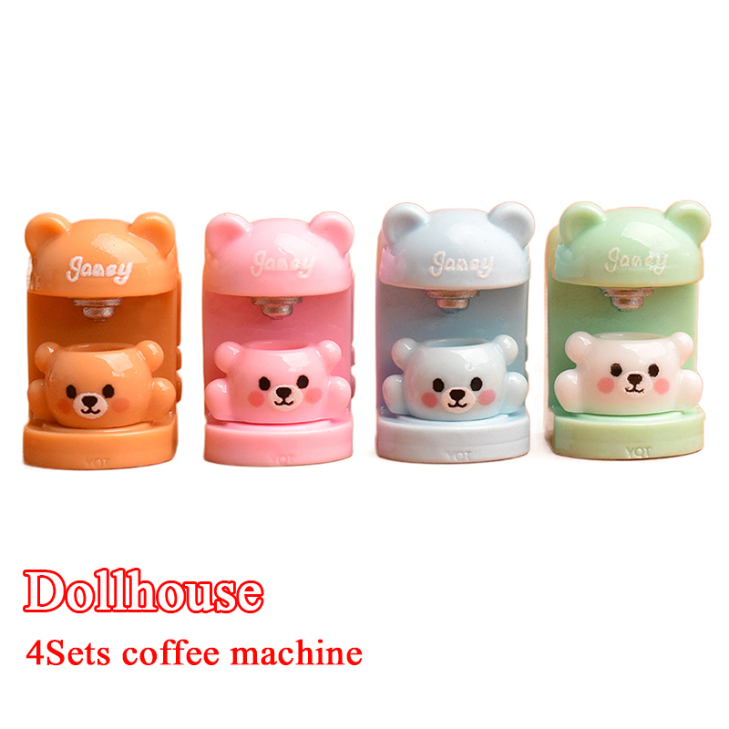 4Set Resin Dollhouse Miniature - Home Appliances ulasan dan harga