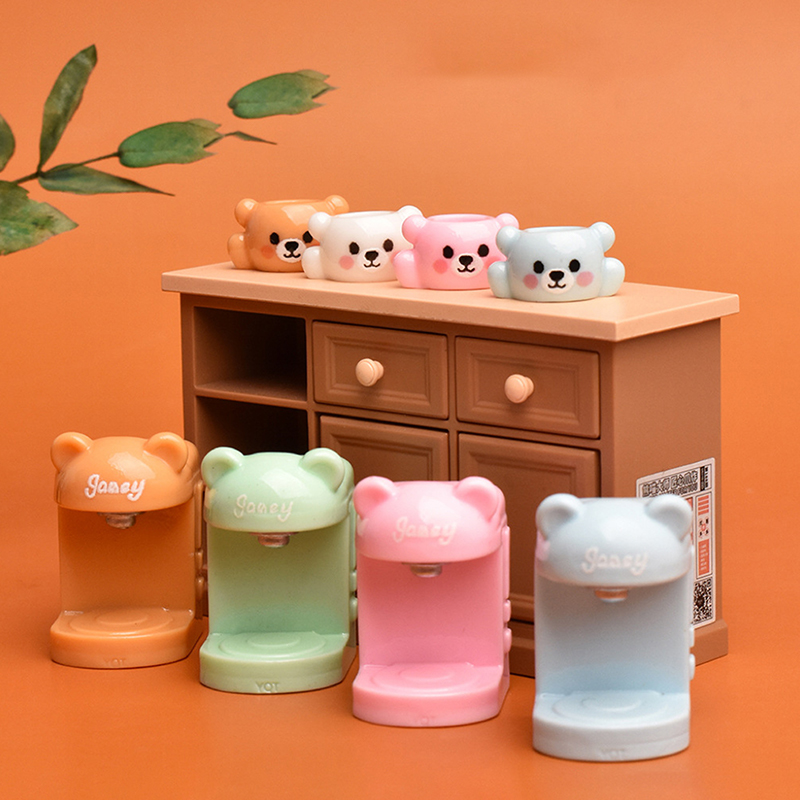 4Set Resin Dollhouse Miniature - Home Appliances ulasan dan harga