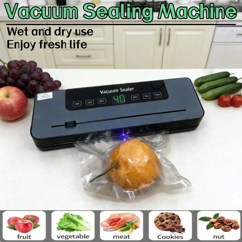 2026 6-in-1 Automatic Electric - Food Vacuum Sealer Machine ulasan dan harga