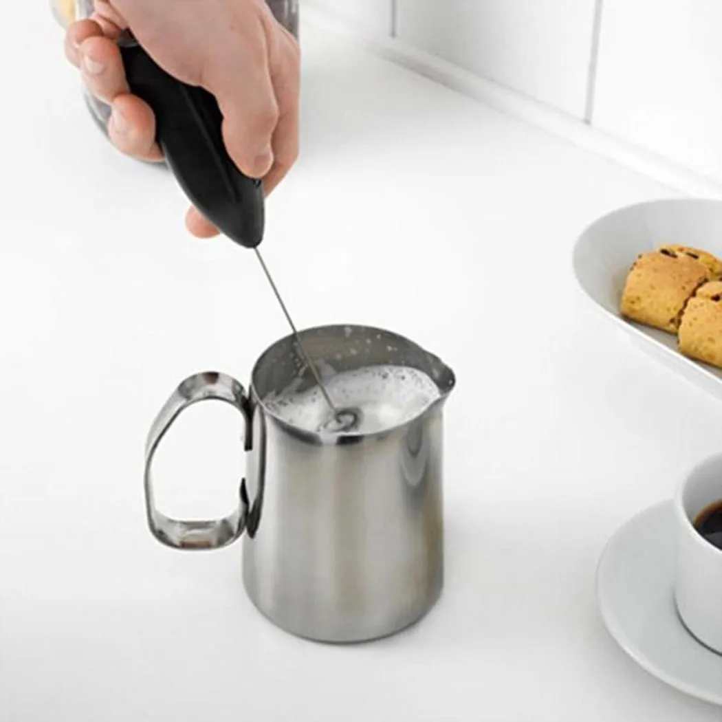Household Mini Stainless Steel - Electric Milk Frother Handheld ulasan dan harga