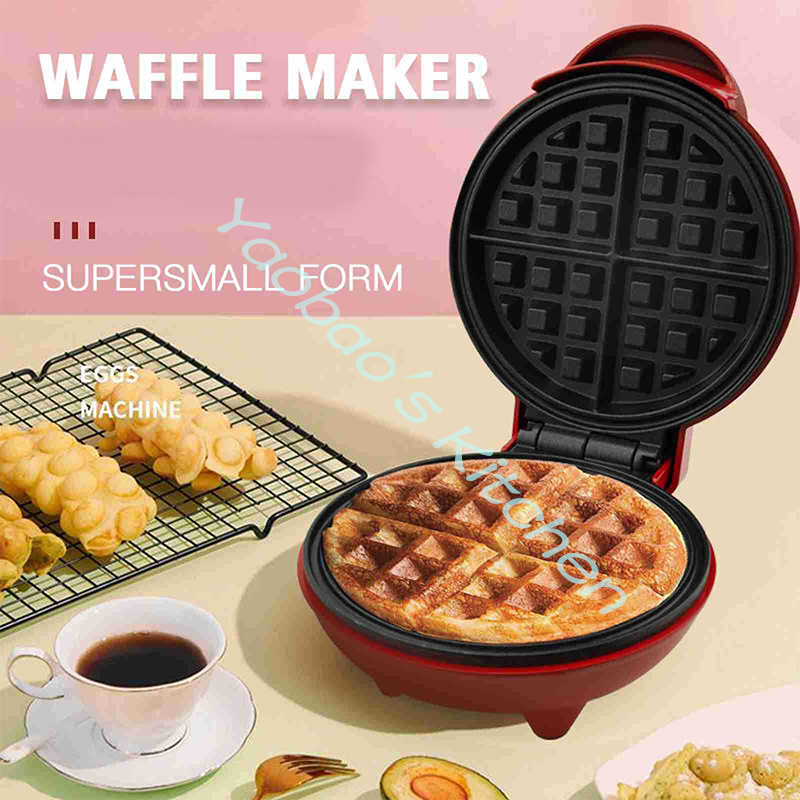 Mini Electric Portable Grill W - Mini Waffle Maker Machine ulasan dan harga