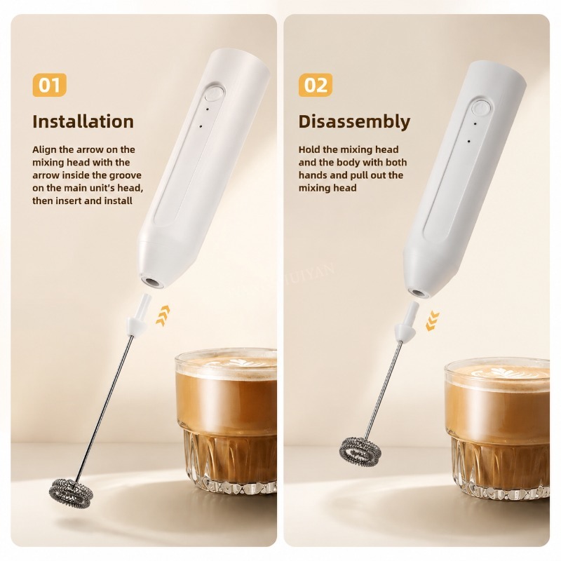 MINI Milk Frother USB Recharge - Portable Blender Usb Rechargeable ulasan dan harga