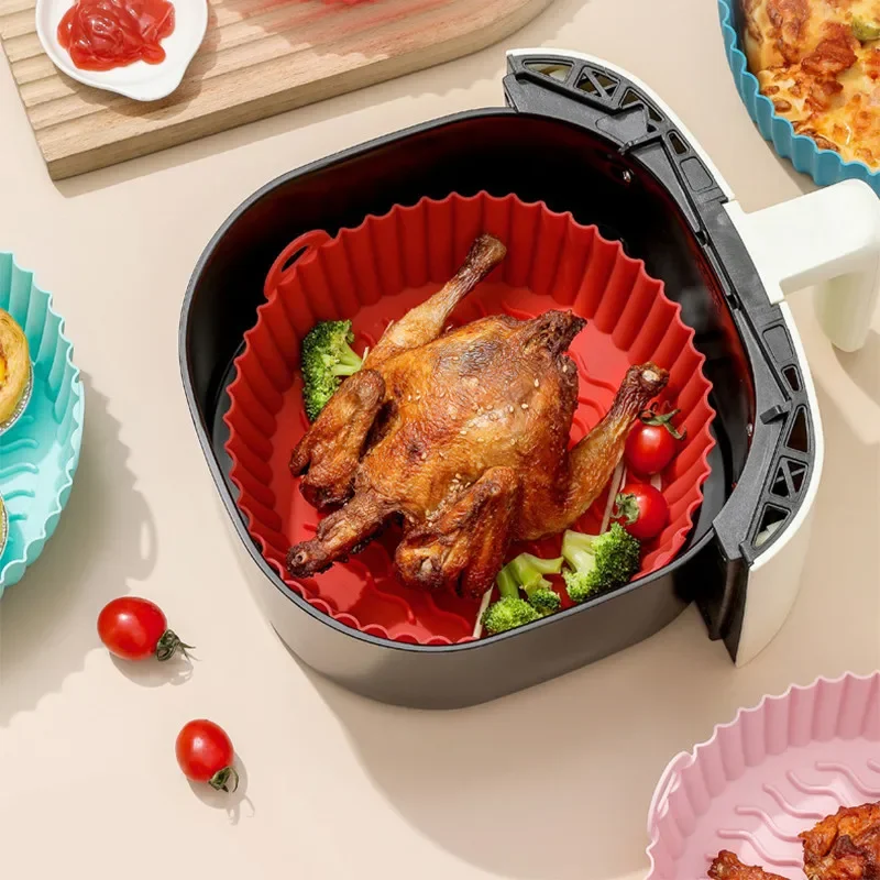 Airfryer Baking Paper Silicone - Air Fryer Silicone Pot Liner ulasan dan harga