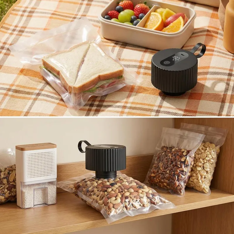 3‑in‑1 Handheld Electric Mason - Food Vacuum Sealer Machine ulasan dan harga