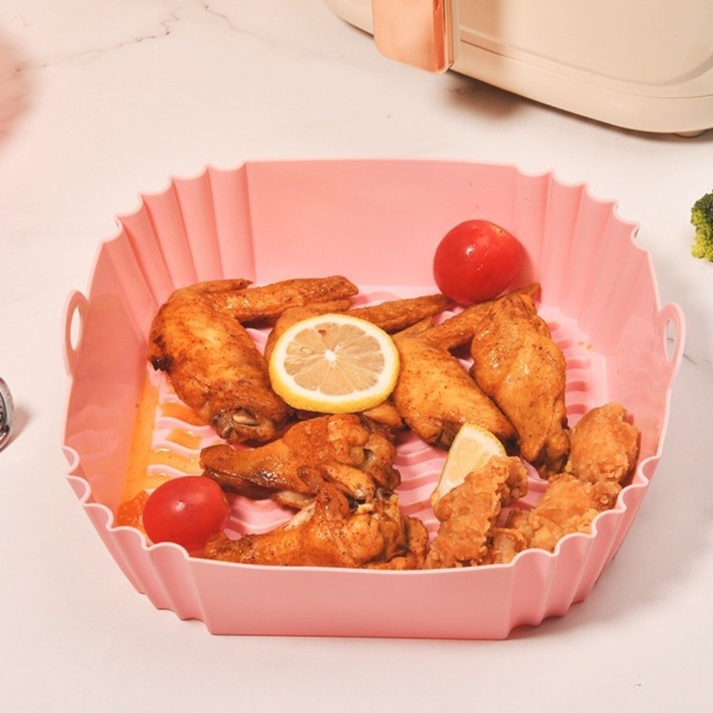 Non-stick Silicone Air Fryer L - Air Fryer Silicone Pot Liner ulasan dan harga