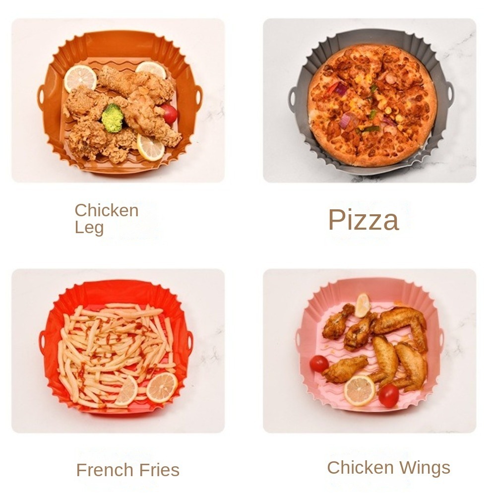 Non-stick Silicone Air Fryer L - Air Fryer Silicone Pot Liner ulasan dan harga