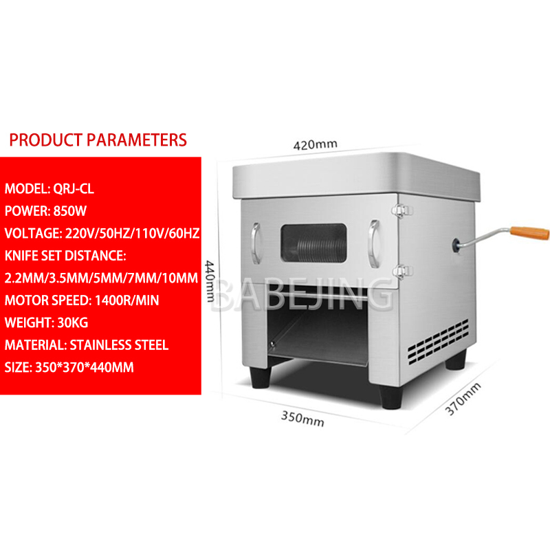 Multifunctional Stainless Stee - Automatic Meat Slicer Home ulasan dan harga