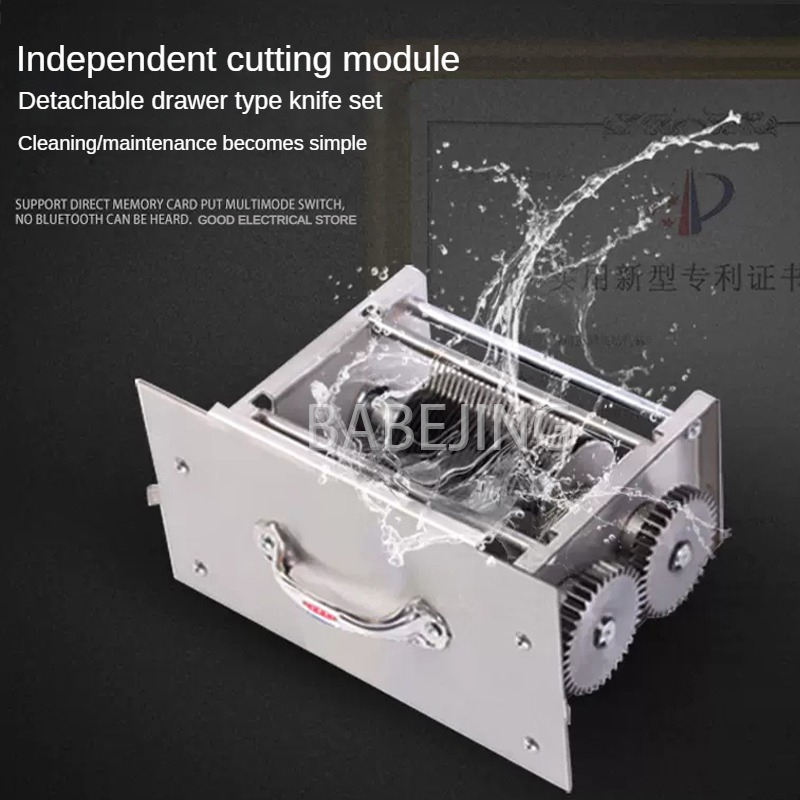 Multifunctional Stainless Stee - Automatic Meat Slicer Home ulasan dan harga