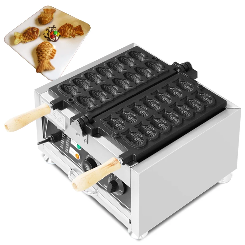 Mini Fish Shaped Waffles Iron  - Mini Waffle Maker Machine ulasan dan harga