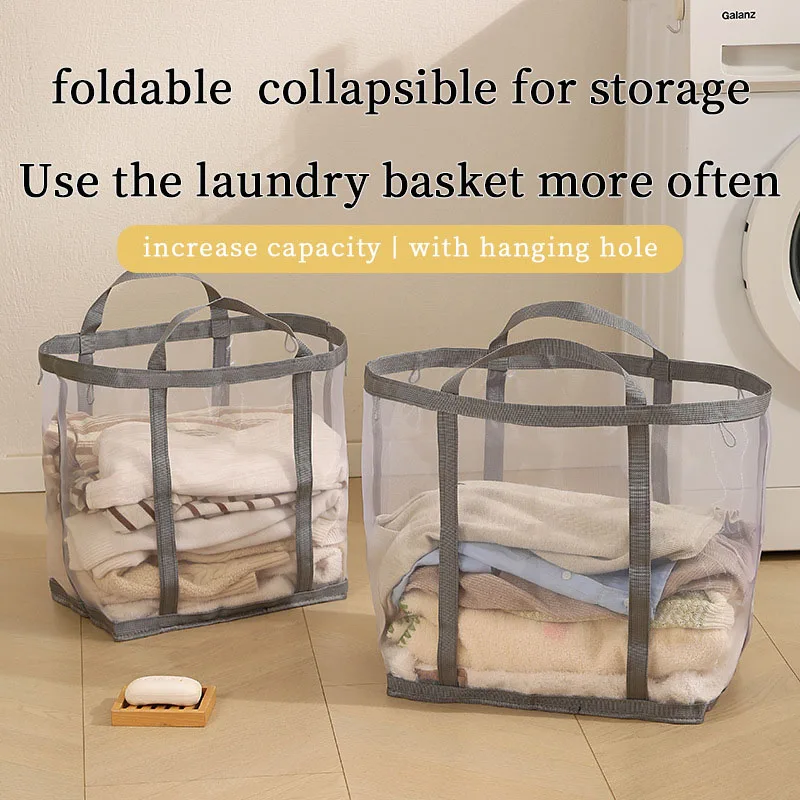 Mesh Laundry Basket Nylon With - Laundry ulasan dan harga