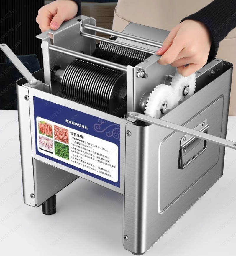 220V Electric Meat Slicer Mach - Automatic Meat Slicer Home ulasan dan harga