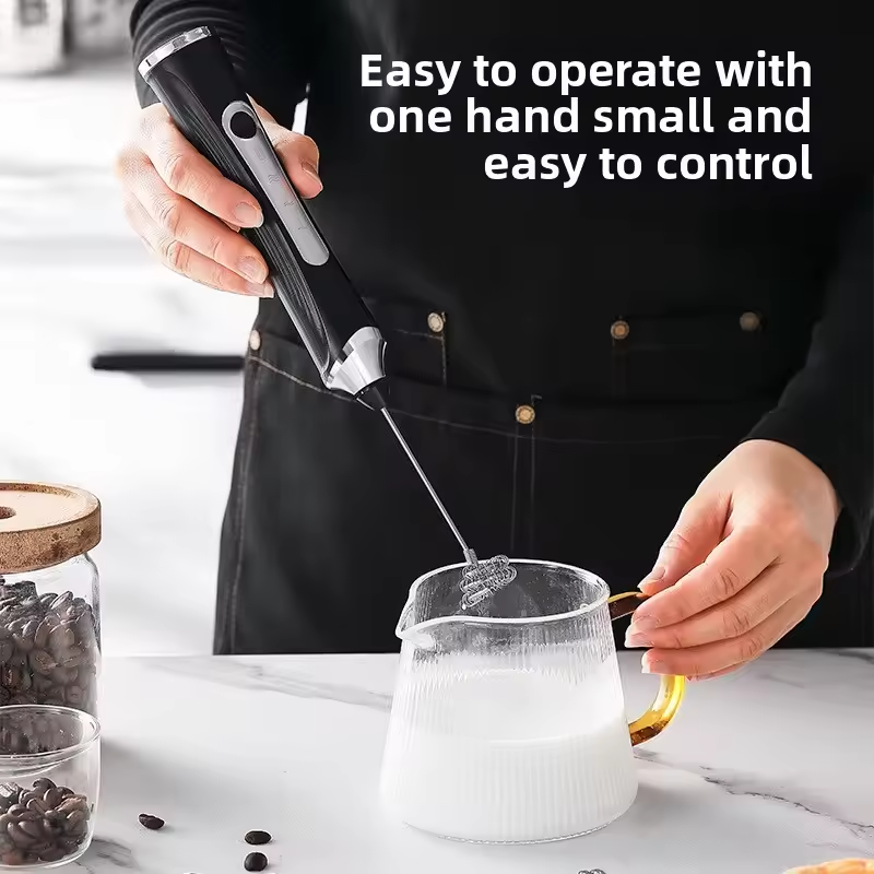 USB Electric Milk Frother Hand - Electric Milk Frother Handheld ulasan dan harga